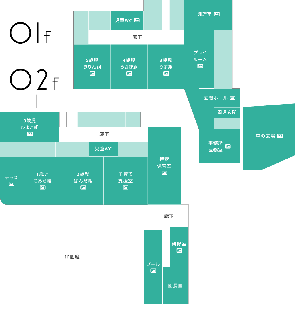 ひろき保育園 フロアマップ